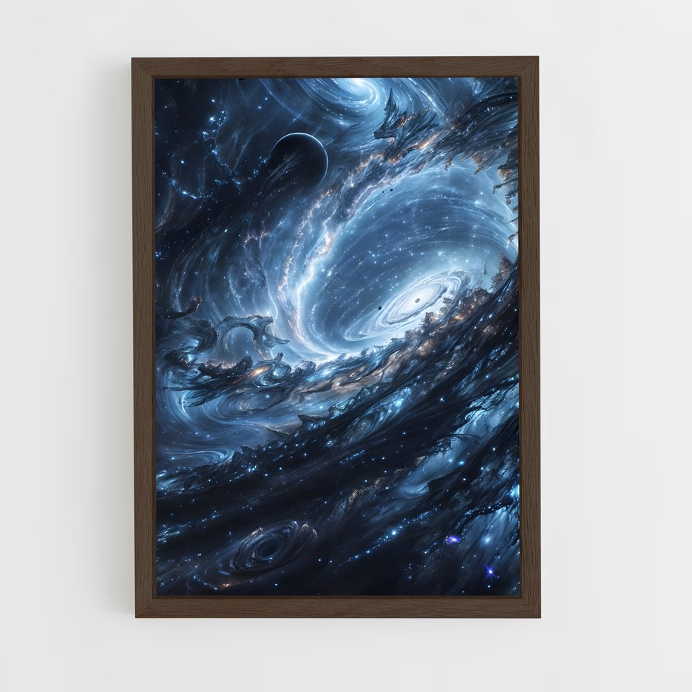 Poster Étonnant Space Fantasy – affiche Art spatial (vue 5)